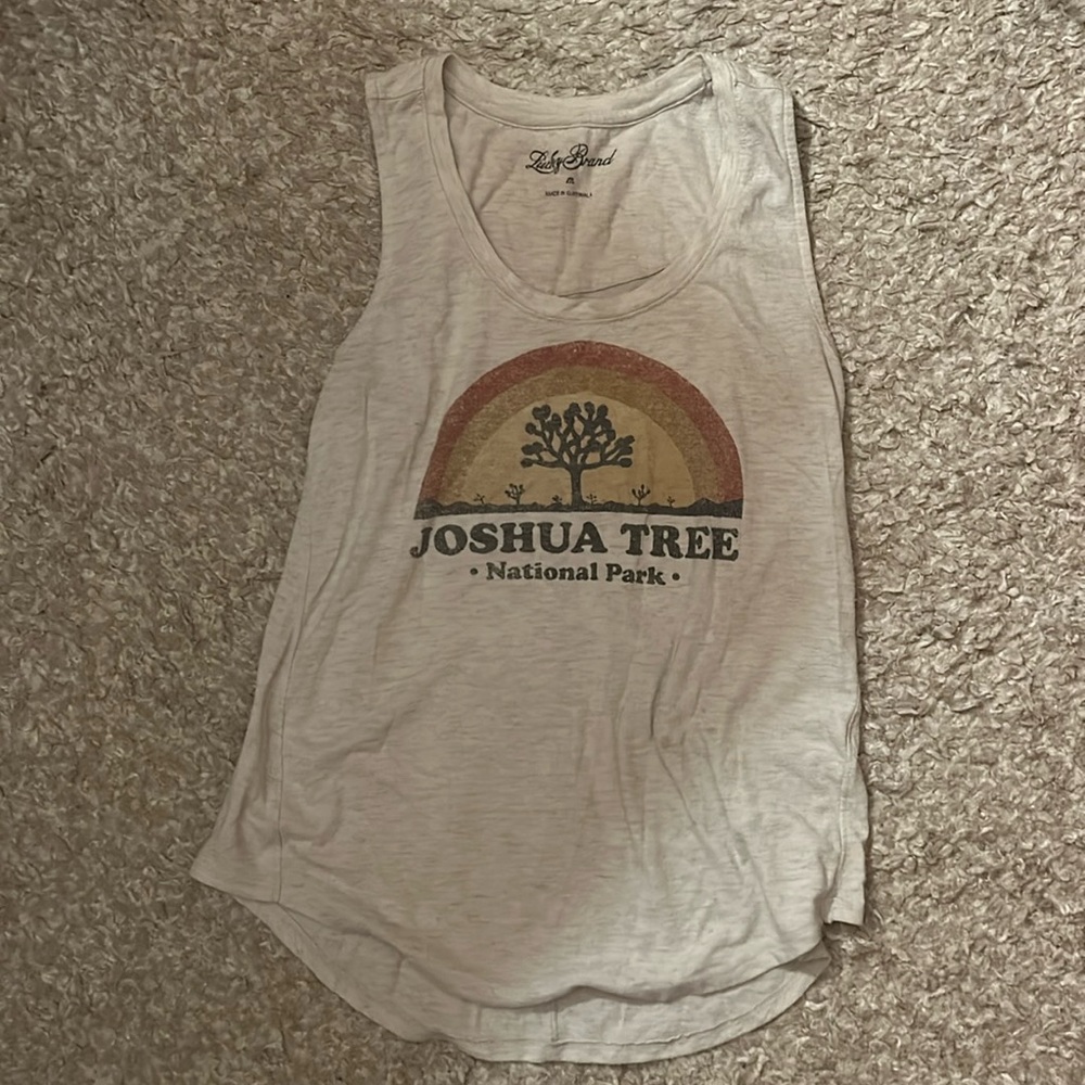 Lucky Brand Joshua Tree Graphic Tee